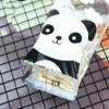 100PCS Panda Pattern Clear Cellophane Bags with 4" Twist Ties Sweet Cookie Candy Party Gift Wrapping Packaging Bags view 3