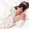 Alaska Bear Mulberry Silk Sleep Mask Cool Super Smooth Eye Cover Genuine Organic Silk for Sensitive Skin, Soft Filling, Lightweight Eye Shades for Sleeping (Original Black, Flat) view 4