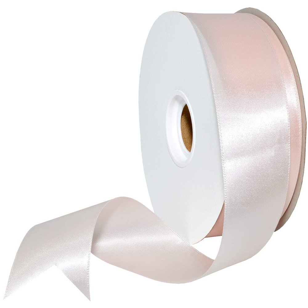 Morex Ribbon Double Face Satin Ribbon 1.5" X 50 YD Sideshow Rose Ribbon for Gift Wrapping, Birthday Gift Cards, Satin Dress for Women, Silk Ribbons for Crafts, Wedding Gifts for Couple