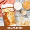 Quest Nutrition Peanut Butter Protein Powder, 23g Protein, 1g Sugar, Low Carb, Gluten Free, 1.6 Pound, 23 Servings view 3