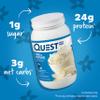 Quest Nutrition Vanilla Milkshake Protein Powder, 24g of Protein, 1g of Sugar, Low Carb, Gluten Free, 3 Pound, 43 Servings view 2