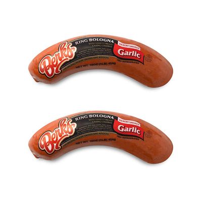Berks Garlic Ring Bologna, 16 oz. per Individually-packed Piece (Pack of 2)