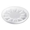 Dart 20RL Vented Foam Lids, Fits 6-32oz Cups, White, 500/carton view 1