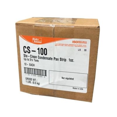 (24) Pack - Sta-Clean CS-100 Condensate Drain Treatment, Units up to 2-1/2 Tons