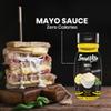 Fat Free MAYO MAYONNAISE Sauce Zero Calories and Fat Free Mayo 10.6 FL OZ - No Sugar Mayonnaise Sauce Gluten-Free, Non-GMO, Vegan and Keto Friendly - ServiVita view 3