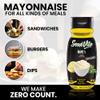 Fat Free MAYO MAYONNAISE Sauce Zero Calories and Fat Free Mayo 10.6 FL OZ - No Sugar Mayonnaise Sauce Gluten-Free, Non-GMO, Vegan and Keto Friendly - ServiVita view 4