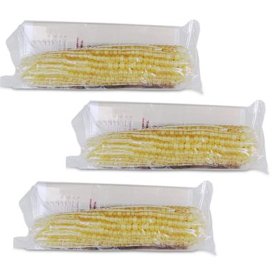Amish Country Popcorn | Old Fashioned Microwave Popcorn | Non-GMO, Gluten Free, Microwaveable and Kosher (White Corn on the Cob, 3 Pack)