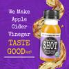 The Twisted Shot Apple Cider Vinegar Shots with Ginger, Turmeric, Honey, Cinnamon & Cayenne | Drink for Digestion, Immunity & Gut Health | Ready to Drink | 6, 2 oz Bottles view 2
