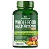 Wholesome Wellness Whole Food Multivitamin for Men - Natural Multi Vitamins, Minerals, Organic Extracts - Vegan Vegetarian - 120 Tablets view 1