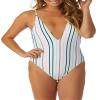 Raisins Lola Stripe Golden Pinstripe One Piece view 1