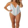 Raisins Lola Stripe Golden Pinstripe One Piece view 3
