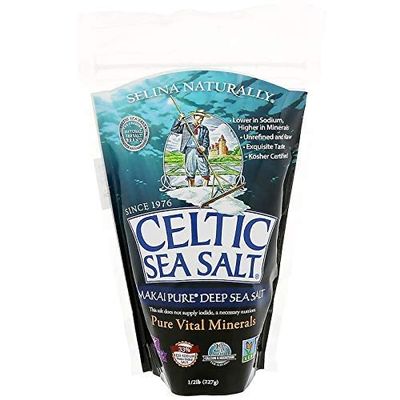 Celtic Sea Salt Makai Pure Deep Sea Salt, Pure Vital Minerals, 1/2 lb (227 g) [Parallel Imports]