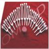 Om Industries Human Organ Weighted Tuning with Valvet Pouch Forks Reflex Therapeutic Healing 15 Tuning Forks. view 1