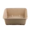 [100 Pack] 29oz Compostable Eco Friendly Container Trays - Rectangular Oblong Tree Free Sugarcane Bagasse Meal Prep Bento Boxes Take Out Catering Microwavable Deep Container by EcoQuality view 2