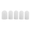 5pcs Silicone Finger Cots Thumbs Cover Protector Fingertip Cots for Heat Cooking Baking Barbecue view 4
