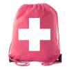 Mato & Hash First Aid Backpack Drawstring Medical Bag for Emergencies or Epi Pen & Medicine - 3PK Pink CA2500FirstAid S5