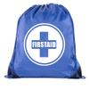 Mato & Hash First Aid Backpack Drawstring Medical Bag for Emergencies or Epi Pen & Medicine - 3PK Royal CA2500FirstAid S1