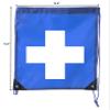Mato & Hash First Aid Backpack Drawstring Medical Bag for Emergencies or Epi Pen & Medicine - Royal CA2500FirstAid S5 view 2