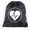 Mato & Hash First Aid Backpack Drawstring Medical Bag for Emergencies or Epi Pen & Medicine - 3PK Black CA2500FirstAid S3