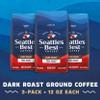 Seattles Best Coffee, Dark Roast Ground Coffee, Post Alley, 100% Arabica, 3 Bags (12 oz Each) view 2