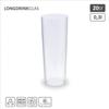 Silverkitchen 10 x Long Drink Glasses 300 ml Transparent Transparent Made of PP Made in Germany Plastic Cocktail Cups Reusable Shatterproof Reusable Cups Reusable Barbecue Catering view 2