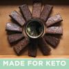 Keto Bars The Original Keto Snack Bar, Gourmet Simple Ingredients Low Carb, No Sugar, Rich in Ketogenic Fats, The Perfect KetoBars Snacks for Keto Diet Food Products (10 Pack, 1.65 ounce) view 4