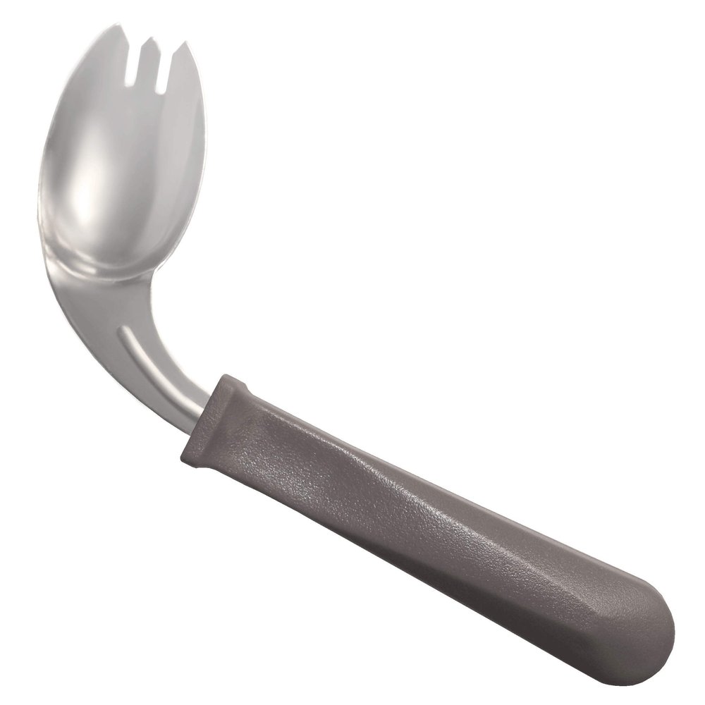 Rehabilitation Advantage Left Handed Grip Easy Offset Spork