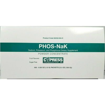 Phos-Nak, PDR 278-164-250Mg (Units Per Pack: 100)