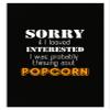 Stuch Strength Thinking About Popcorn - Funny Movie Themed Gift - Poster view 1