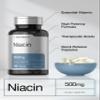 Horbach Niacin | Vitamin B3 500mg | 100 Capsules | with Flushing | Non-GMO, and Gluten Free Supplement view 4