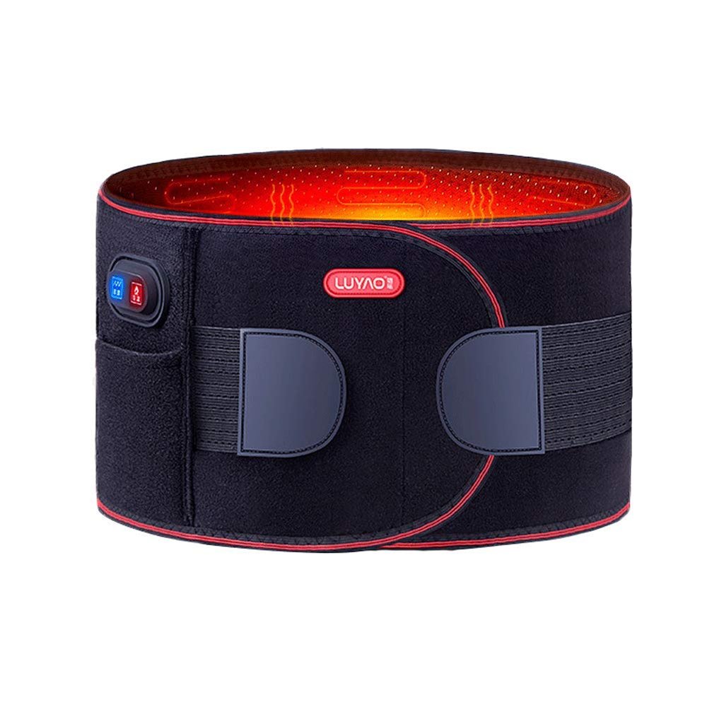 ZFF Back Support Belt, Adjustable Breathable Lower Back Brace, Far Infrared Lumbar Belt Fit Injury Prevention (Size : XL)