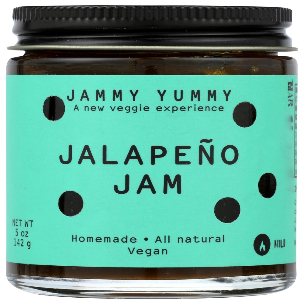 JAMMY YUMMY Jalapeno Jam, 5 OZ