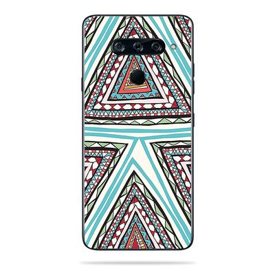MightySkins Skin Compatible with LG V40 ThinQ - Aztec Pyramids | Protective, Durable, and Unique Vinyl Decal wrap Cover | Easy to Apply, Remove, and Change Styles | Made in The USA