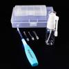 Airgoesin Upgraded Tonsil Stone Removing Tool with LED Light Pick, Blue, 4 Tips + Mist Pump Bottle (Empty), Oral Care Clean with Case view 3