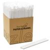 100% Biodegradable Disposable White Kraft Paper Drinking Straws - Premium Quality Straws for Juices & Smoothies - Durable & Strong - Ideal to use at Restaurants & Parties - 18000 Count view 2