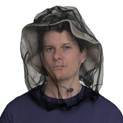 OutdoorEssentials Mosquito Bug Head Net - Face Netting Protection Against Mosquitoes, Gnats, Midges While Fishing or Camping - Midge Nets Mesh Protection for Men & Women - 2 Pack