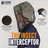 OutdoorEssentials Mosquito Bug Head Net - Face Netting Protection Against Mosquitoes, Gnats, Midges While Fishing or Camping - Midge Nets Mesh Protection for Men & Women - 2 Pack view 3