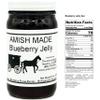 Amish Jam - 8 Oz Jar - Qty 3 (Blueberry Jelly) view 2