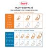 3-Point Products Oval-8 Multi-Size Pack of 5 Sizes 11,12,13,14,15 view 4