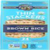 (NOT A CASE) Rice Cakes Thin Stackers Brown Rice Lightly Salted view 1