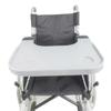 YAOBAO Wheelchair Lap Tray Table Accessories,Medical Portable Child Chair,Universal Trays Desk Fit for Manual Powered or Electric Wheelchairs (Grey) view 2