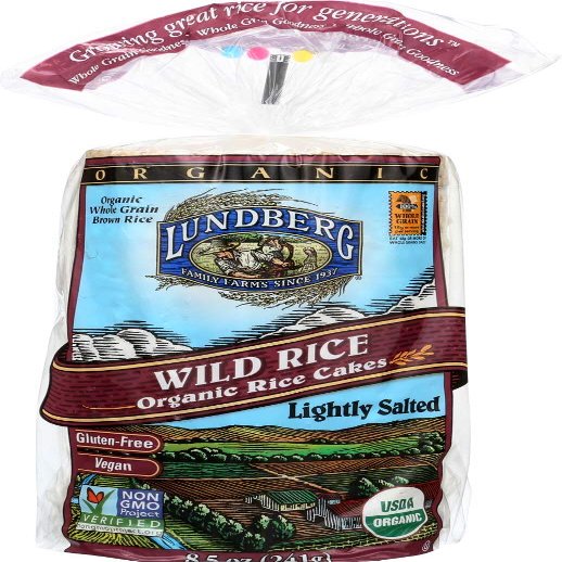 (NOT A CASE) Wild Organic Rice Cakes Lightly Salted