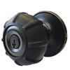 Enjoy Cover - Silicone Door knob Grips Maximum Grip Nonslip Arthritis & Senior Living Aids Grippy Easy Open Fits All Door Knob Universal Size Decorative 4 Pack (Black) view 1