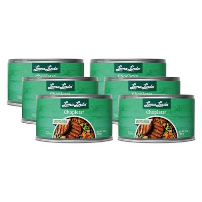 Loma Linda - Plant-Based Meats (Choplets (13 oz.), 6 Pack)