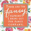 JAM PAPER Cocktail Napkins - 3 7/8" x 3 7/8" - Fancy Company - 20 per Pack - 2/Pack view 1
