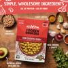 A Dozen Cousins Trini Chickpea Curry Beans (6-Pack) Prepared Food Pouch, Ready to Eat Meal in Seasoned Avocado Oil, Premade Microwave Meal, Instant Chickpea Curry, Gluten Free, Plant Protein & Fiber view 4