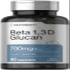 Horbach Beta Glucan 1 3D 700 mg | 90 Capsules | Beta 1,3, 1,6 D Glucan | Non-GMO, Gluten Free Supplement view 1