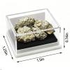 fengshuisale Natural Pyrite Crystal Stone for Luck,Success,Making Changes,Confidence in Business,Creativity,and Inspiring Passion Home Decor (Pyrites) view 2
