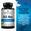 CRYSTAL PEAKS NUTRITION N.O. Max Nitric Oxide Supplement - L Arginine, Citrulline Malate, AAKG, Beta Alanine Amino acids - 60 Capsules view 3