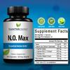 CRYSTAL PEAKS NUTRITION N.O. Max Nitric Oxide Supplement - L Arginine, Citrulline Malate, AAKG, Beta Alanine Amino acids - 60 Capsules view 4